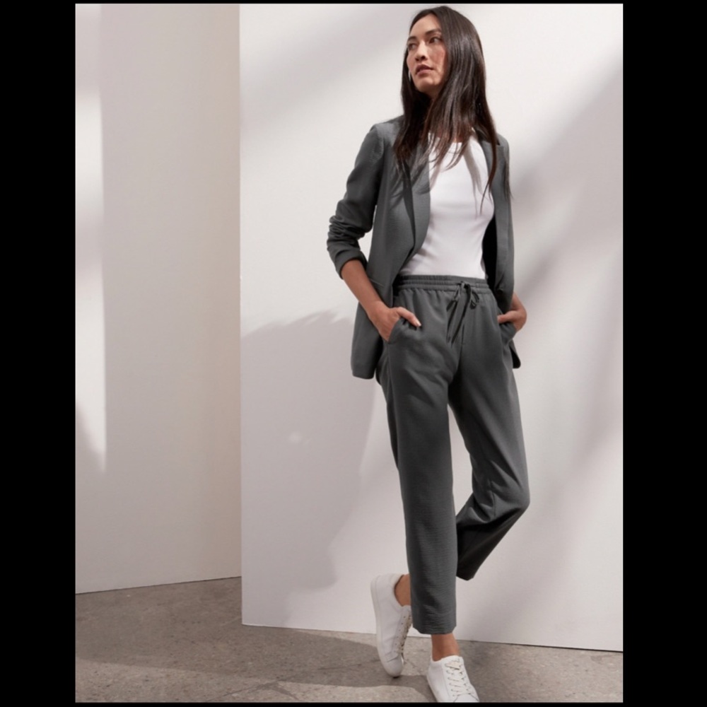Slim Seersucker Pant